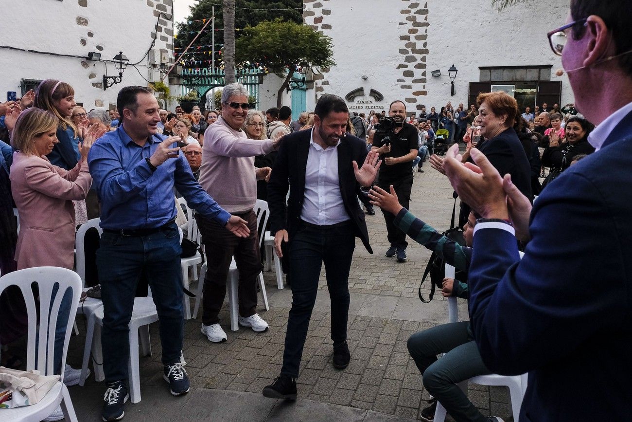 Acto de presentación del candidato de Coalición Canaria a la alcaldía de Telde, Héctor Suárez.