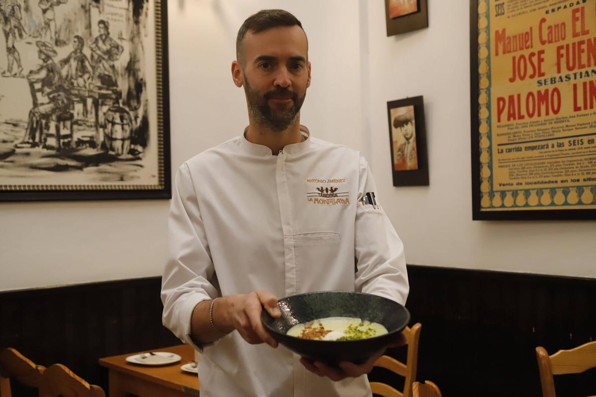 Antonio Jiménez, chef de Taberna La Montillana.