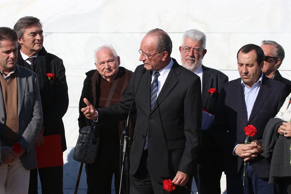 Primer homenaje oficial a las víctimas del franquismo en Málaga