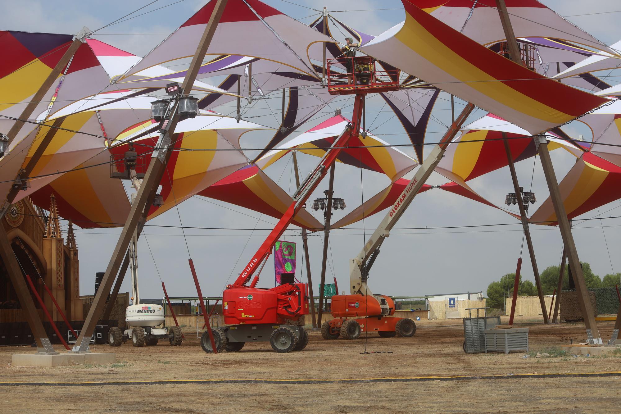 Todo listo para la Monegros Desert