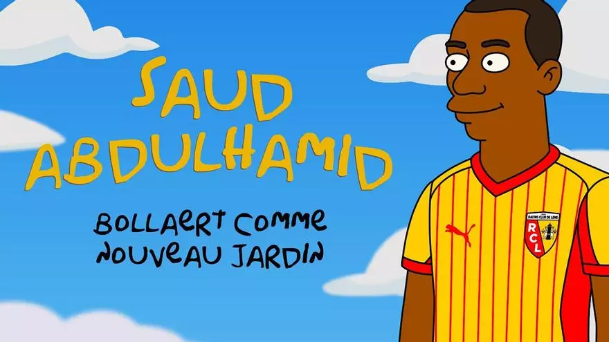El Lens se vuelve viral: presenta a sus fichajes al estilo de Los Simpson