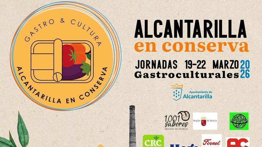 Las Jornadas gastroculturales 'Alcantarilla en Conserva' reúnen a los mejores chef regionales del 19 al 22 de marzo