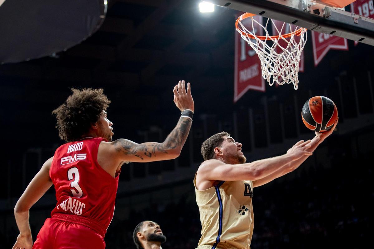 El Barça acabó cediendo ante el empuje de Olympiacos, que arrasó a los blaugrana en el último cuarto
