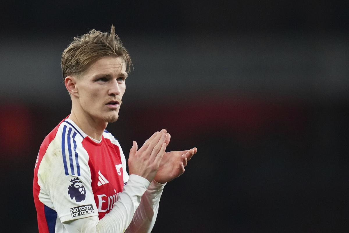 Odegaard, pasado en el Madrid, presente en el Arsenal