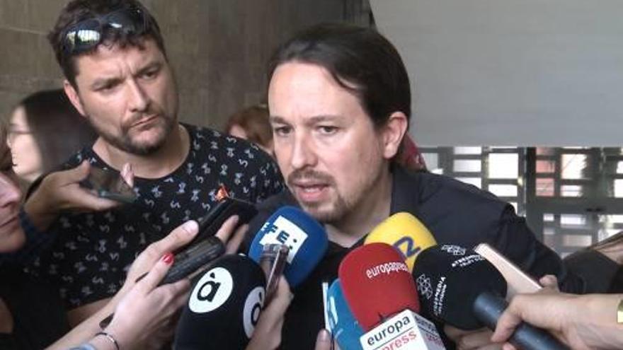 Iglesias va criticar l&#039;actitud del PP.