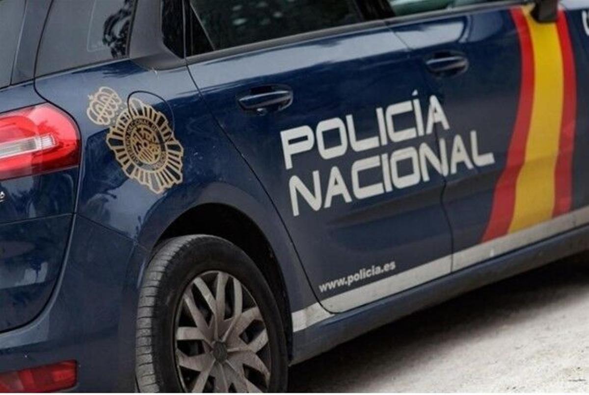 Un coche de la Policía Nacional