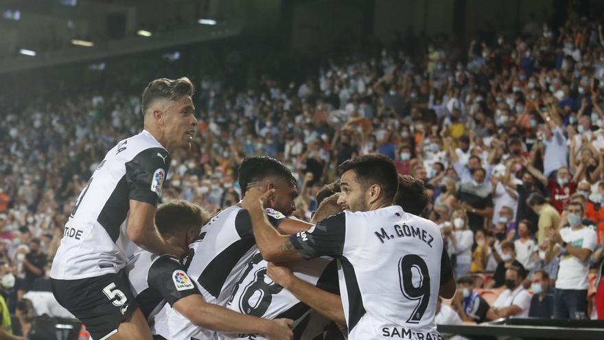 Las imágenes del partido entre el Valencia CF y el Real Madrid