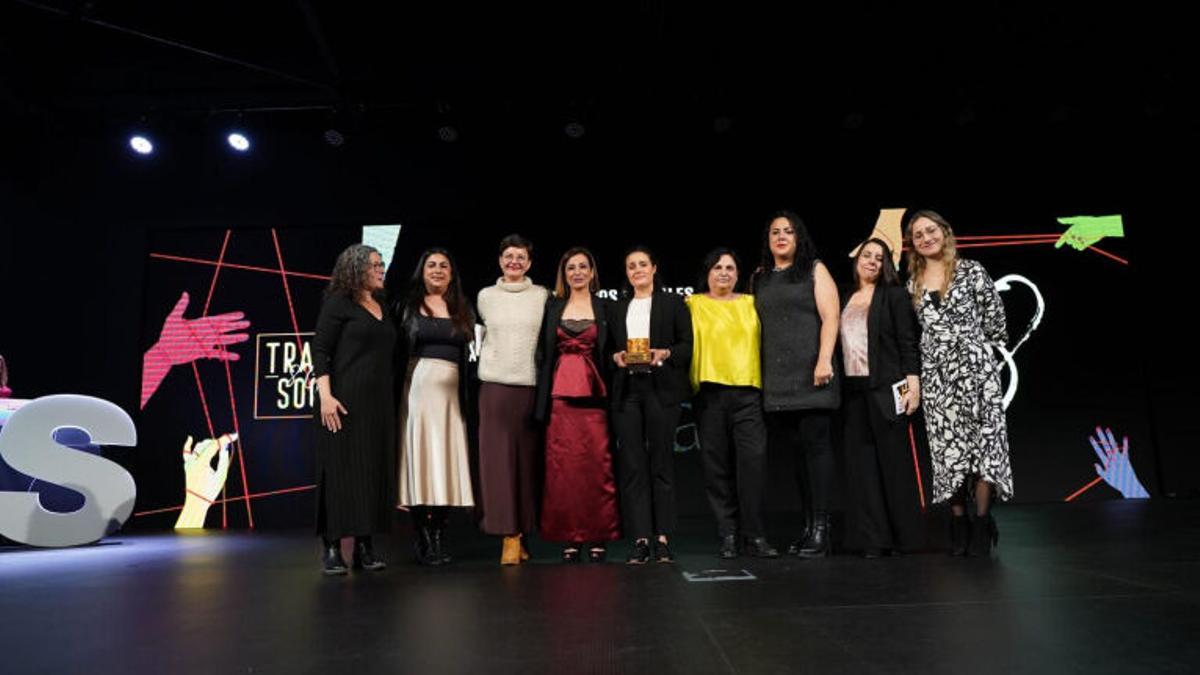 Reconocimiento al equipo por parte del Colegio de Trabajo Social de Madrid.