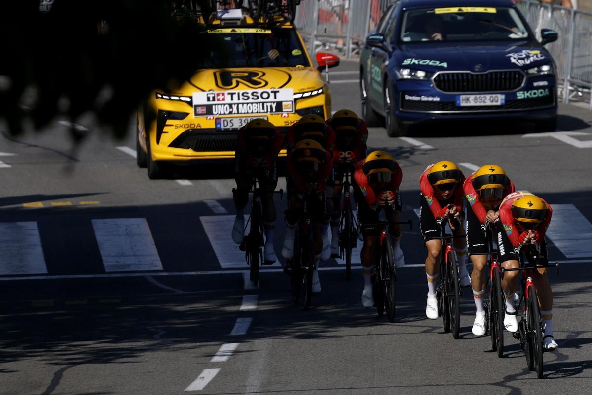 La epata 1 de Tour de Francia, en imágenes