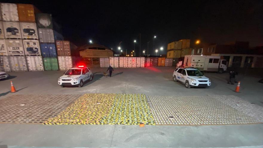 Interceptan en Ecuador más de tonelada y media de cocaína con destino a Málaga
