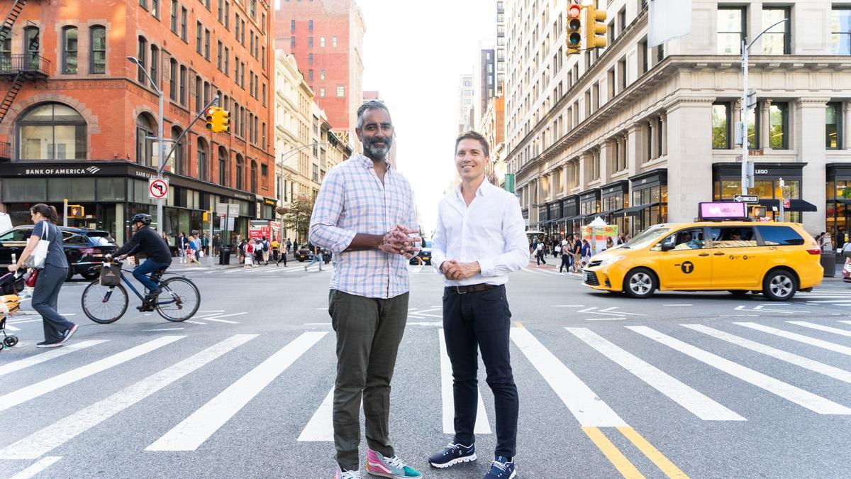 Iñaki Berenguer y Amol Sarva en Nueva York.