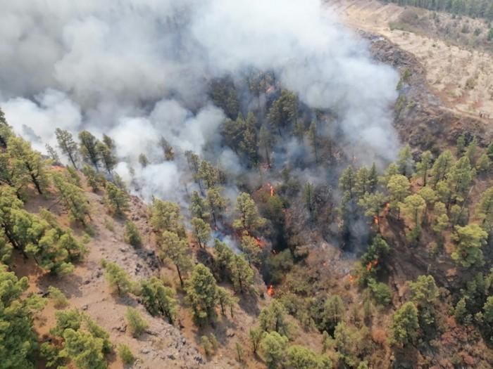 Imágenes desde el helicóptero