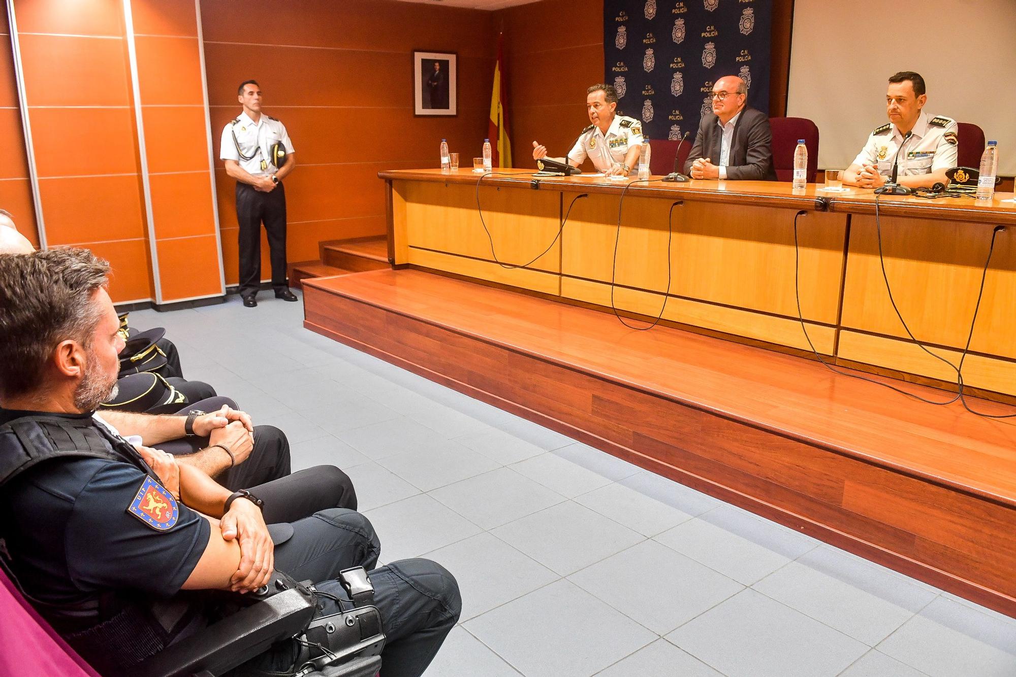 Presentación de 184 nuevos policías nacionales para Canarias