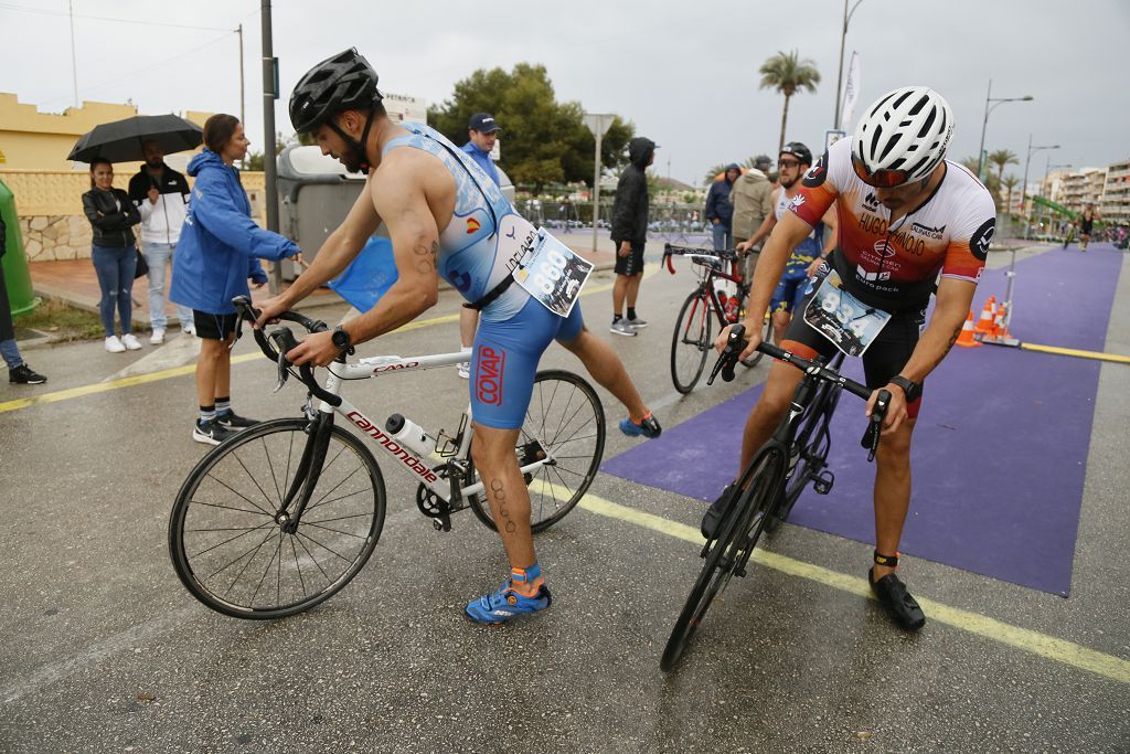 Salida del triatlón de Fuente Álamo