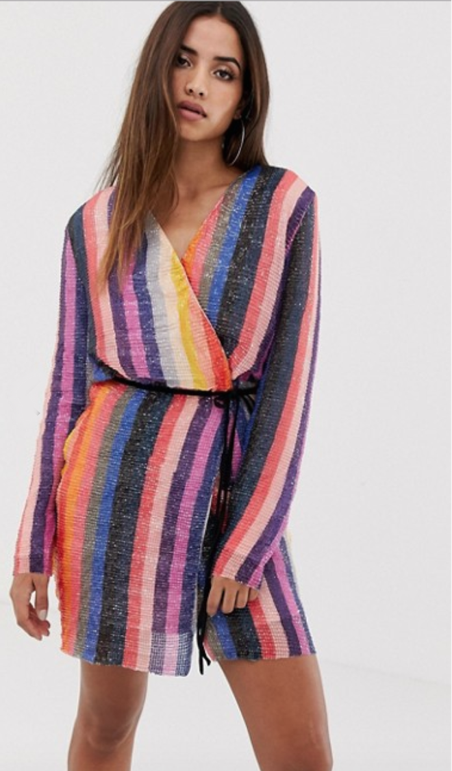 Vestido multicolor de Asos