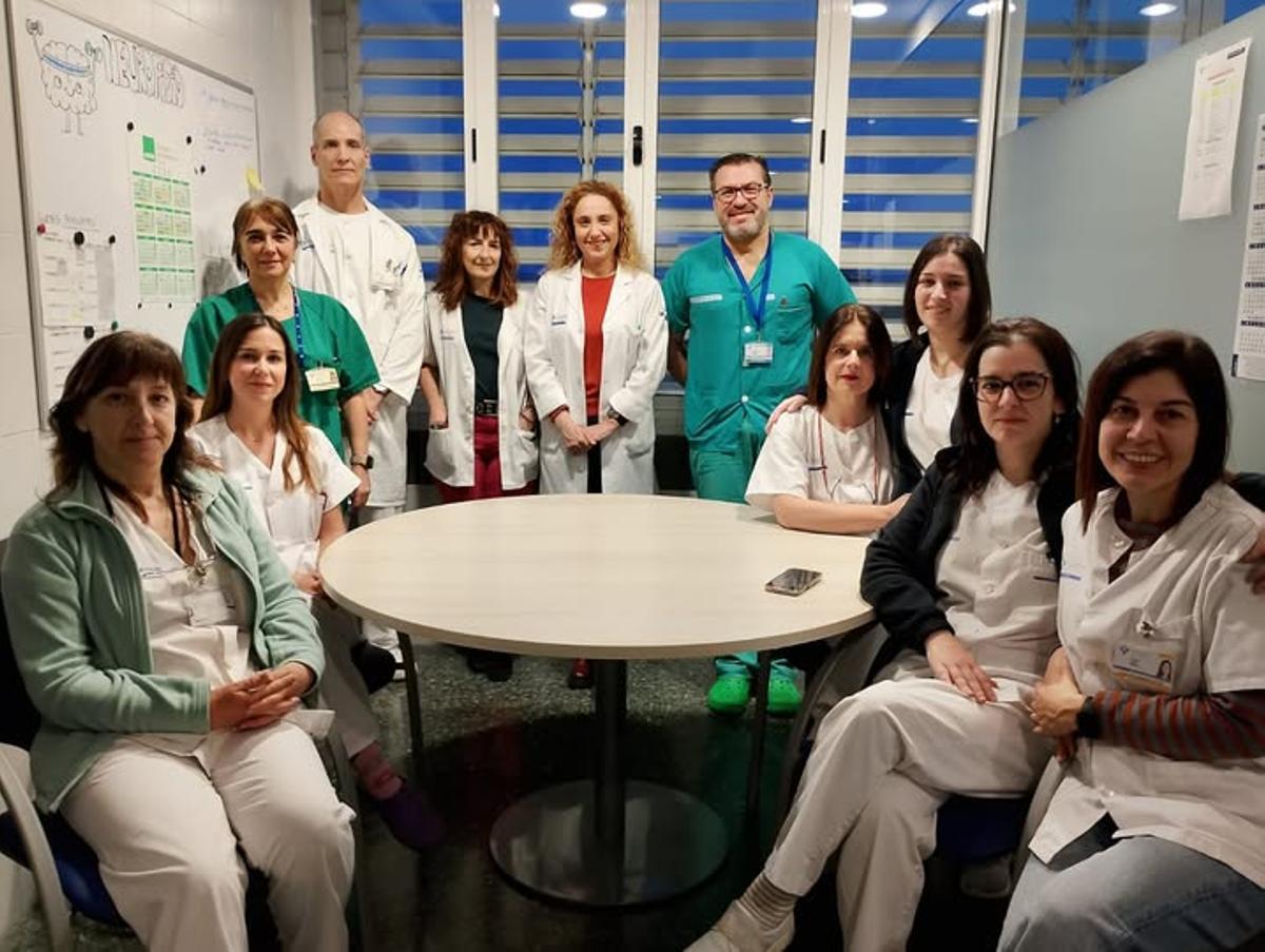 Los componentes del servicio de Neurofisiología del Hospital de Cabueñes.