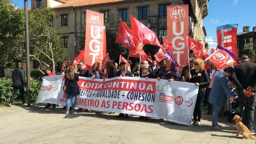 UGT y CCOO marchan juntas en el Día del Trabajo con el lema &quot;las personas primero&quot;