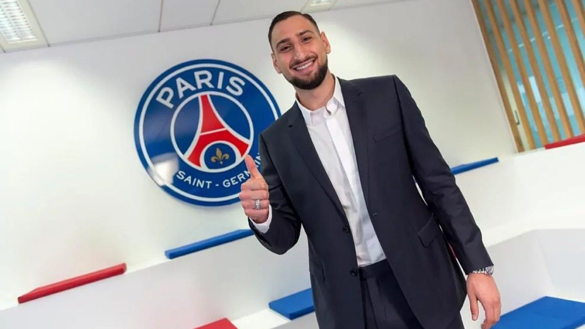 Donnarumma, presentado con el PSG