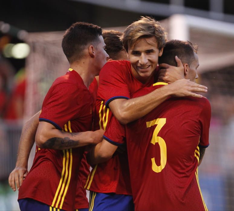 Las mejores imágenes del España - San Marino de al Sub-21