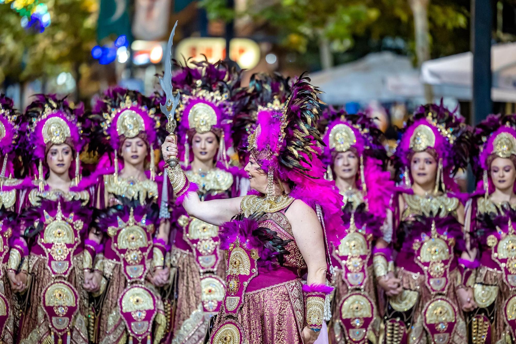 Desfile de Moros y Cristianos en Calp