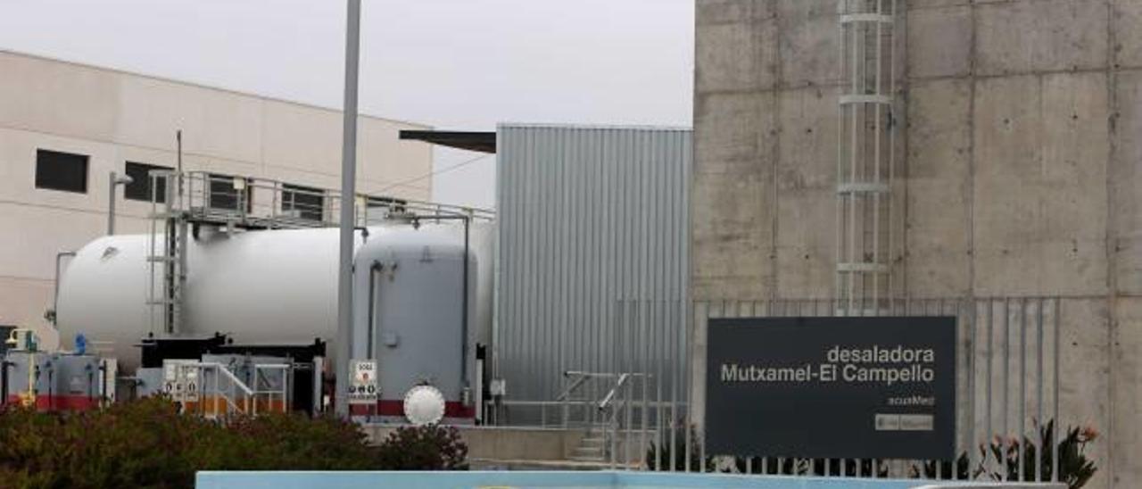 La desaladora de Mutxamel sólo se ha activado una vez desde que se construyera para dar agua a Benidorm.