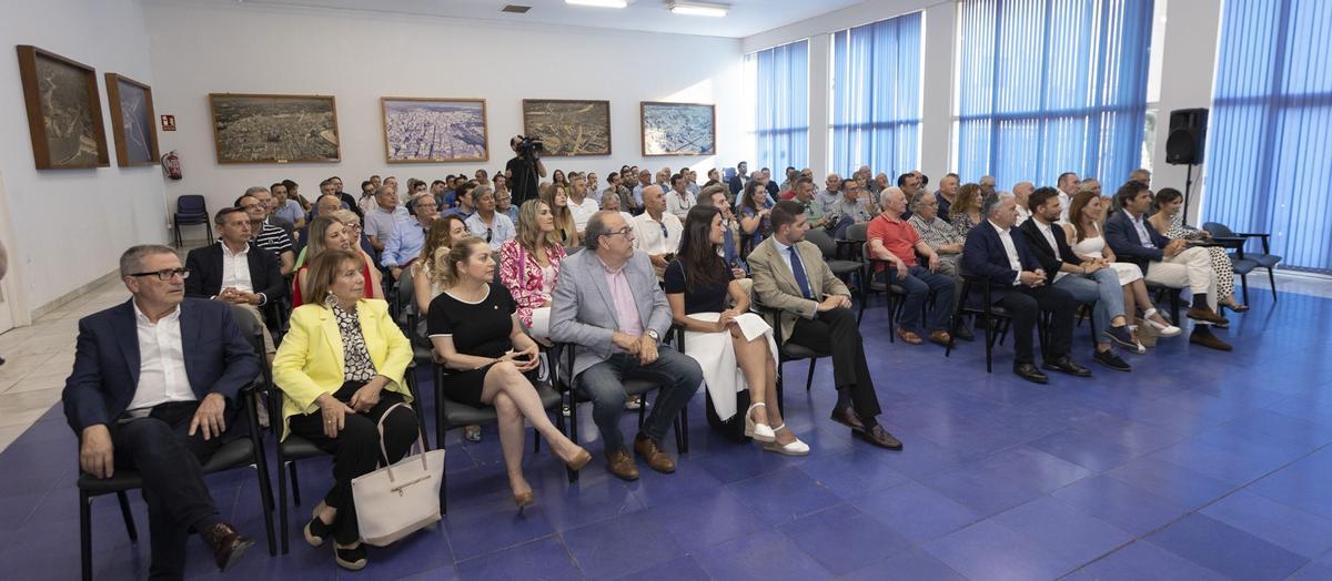 Público asistente el jueves en la presentación.