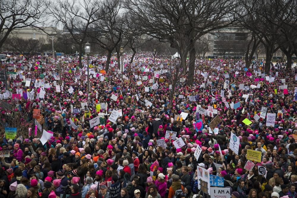 ''Marcha de las Mujeres'' contra Trump en Washington