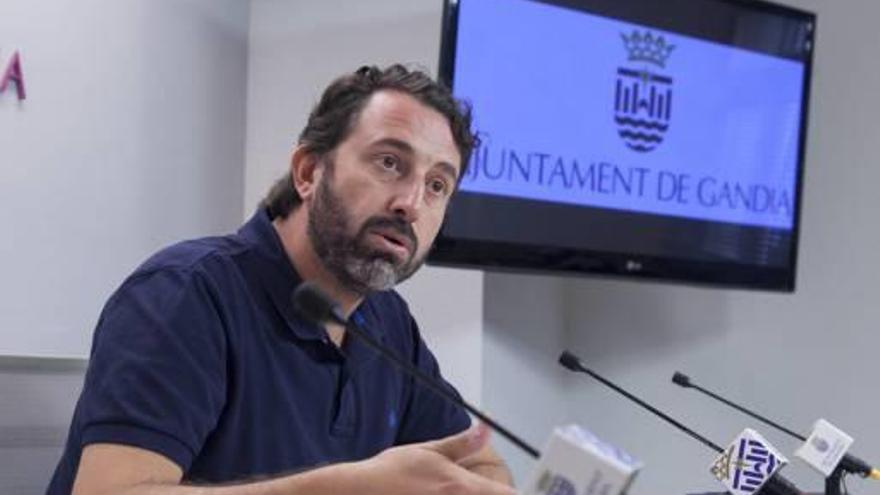 Vicent Mascarell durante una rueda de prensa.