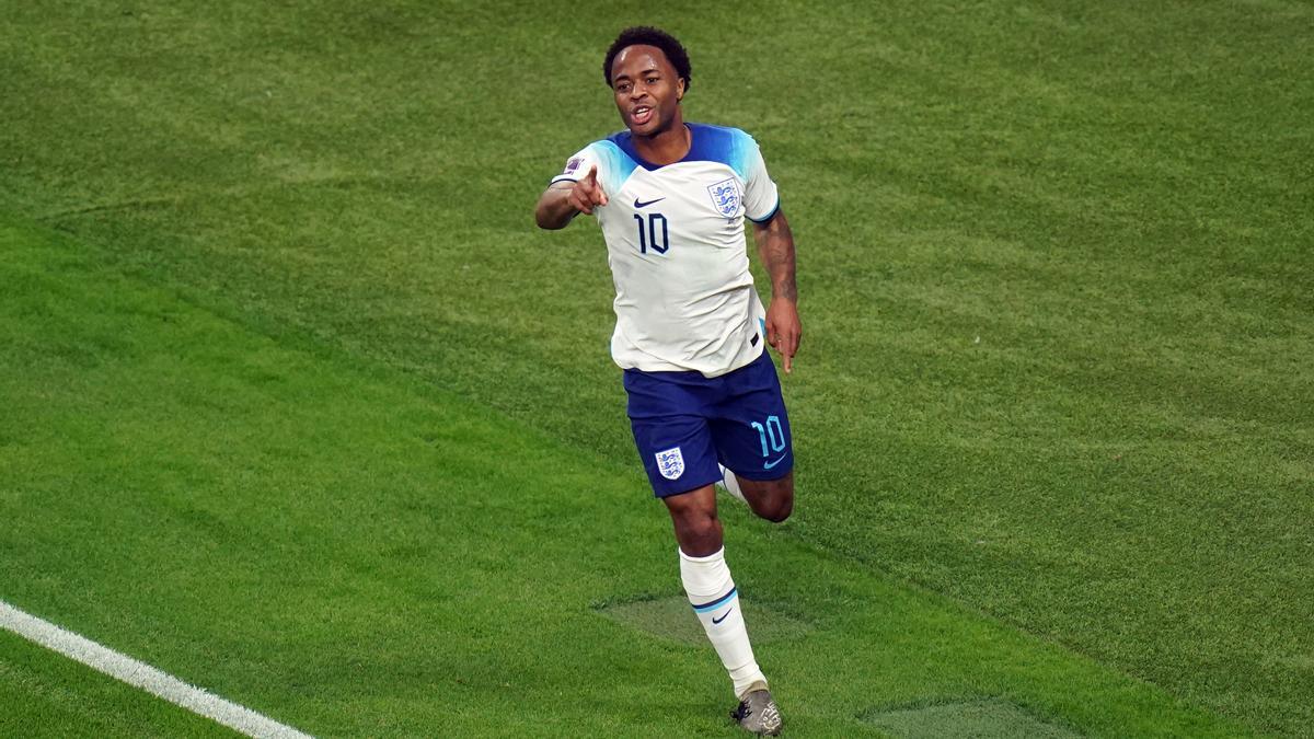 El jugador de la selección inglesa Raheem Sterling