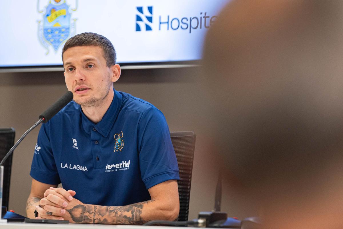 La Laguna Tenerife presenta al jugador Kyle Guy La Laguna Tenerife presenta al jugador Kyle Guy