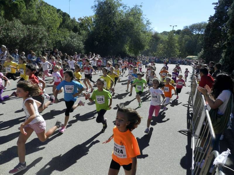 X Carrera de los Niños, parque José Antonio Labordeta