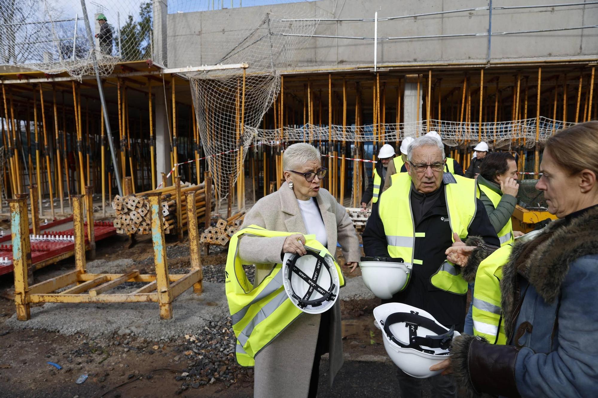 Así avanzan las obras del consultorio de Vega-La Camocha, en imágenes