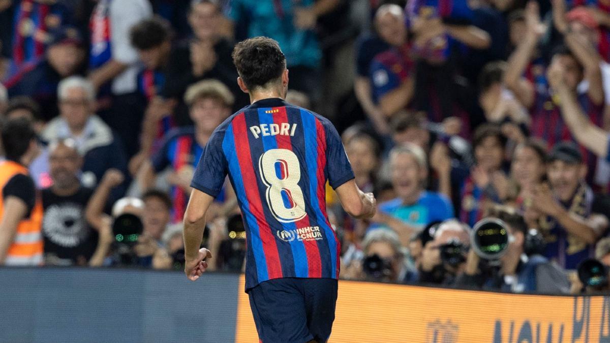 Barcelona - Celta | El gol de Pedri