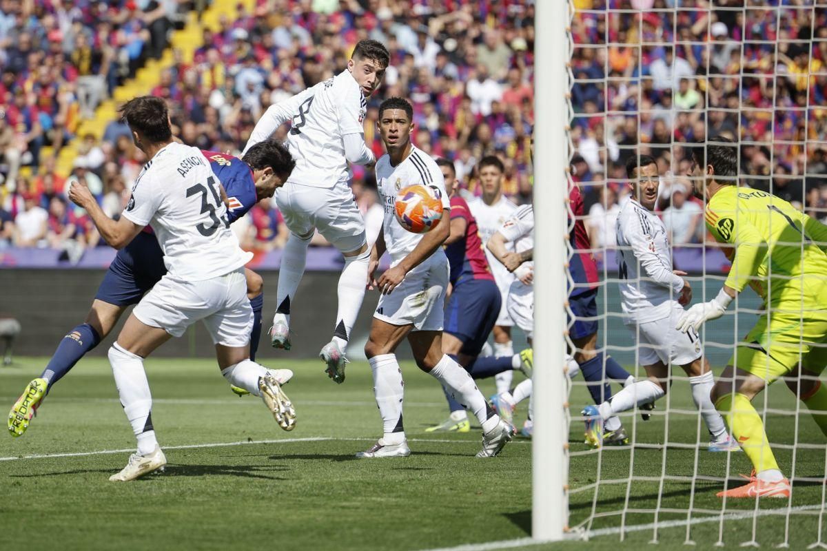 El Barça gana el clásico ante el Madrid en el estadi Lluis Companys