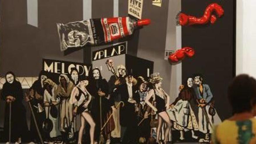 Obras de Equipo Crónica, Lichtenstein y Warhol, en el IVAM.