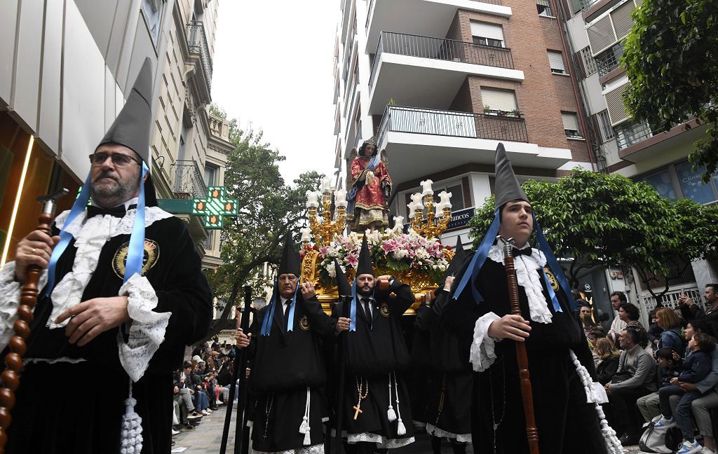 Las mejores imágenes de la procesión de Servitas el Viernes Santo en Murcia