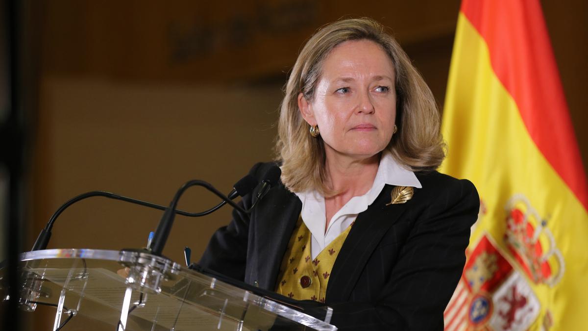 La vicepresidenta primera y ministra de Asuntos Económicos y Transformación Digital, Nadia Calviño.