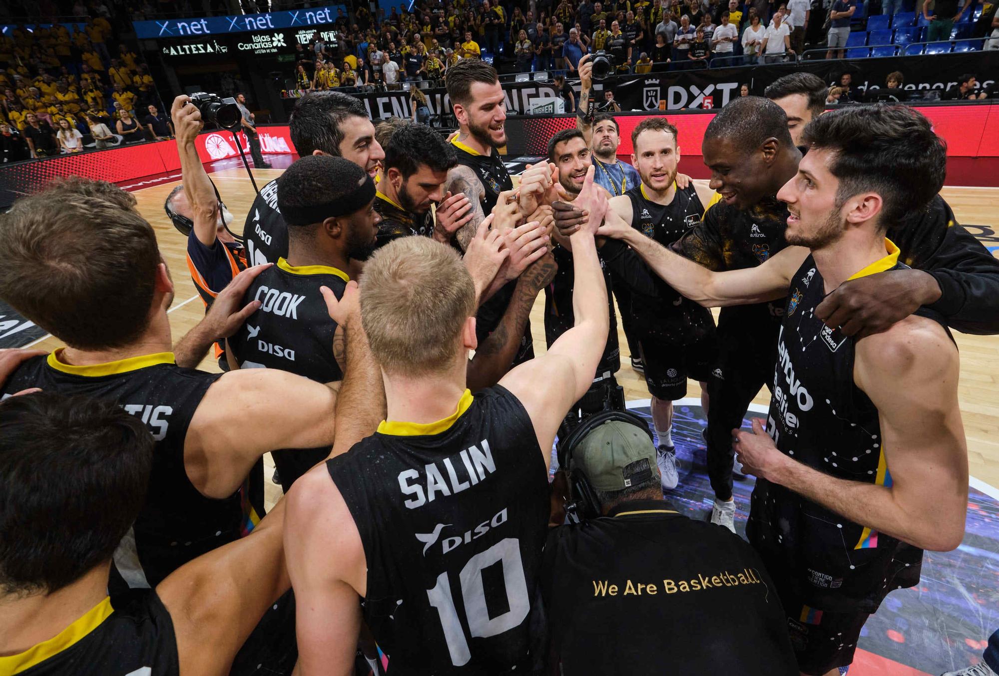 Derbi canario de baloncesto entre el Lenovo Tenerife y el Gran Canaria