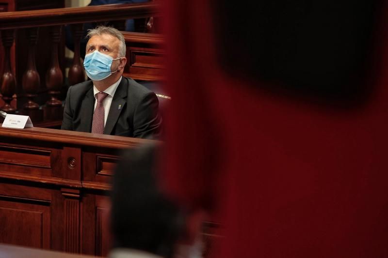 Pleno del Parlamento de Canarias (25/5/21)