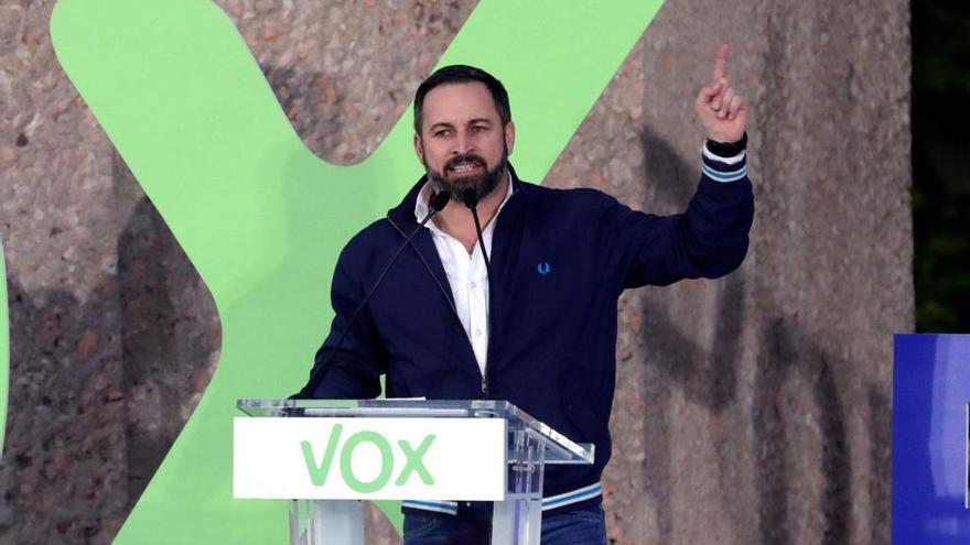 Santiago Abascal (Vox) en una imagen de archivo.