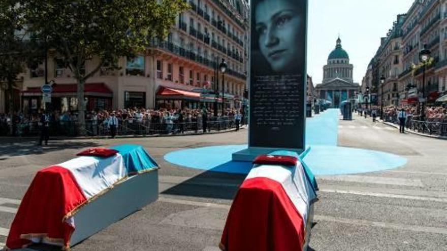 París va recordar la supervivent de l&#039;holocaust Simone Veil.