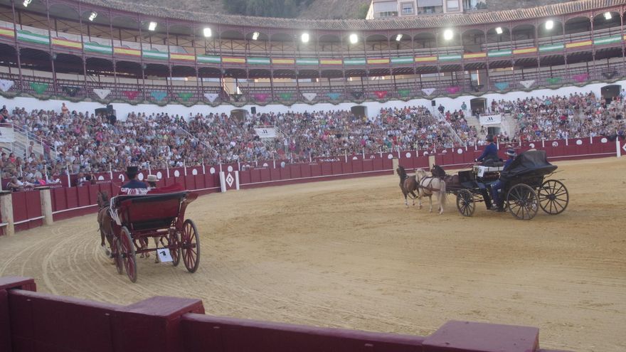 Fotos del concurso de exhibición de Enganches de Caballos Ciudad de Málaga