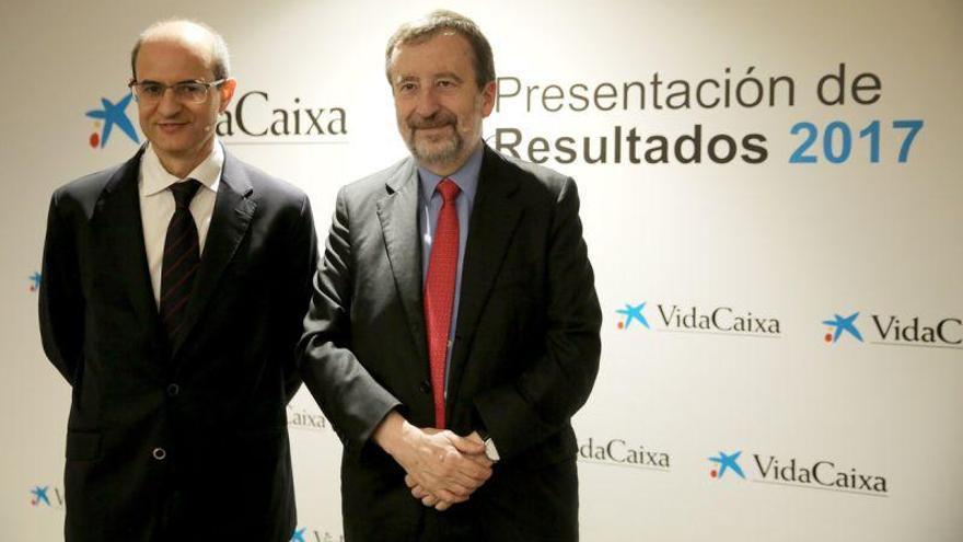 VidaCaixa ganó en el primer trimestre 144 millones, el 17,2% más