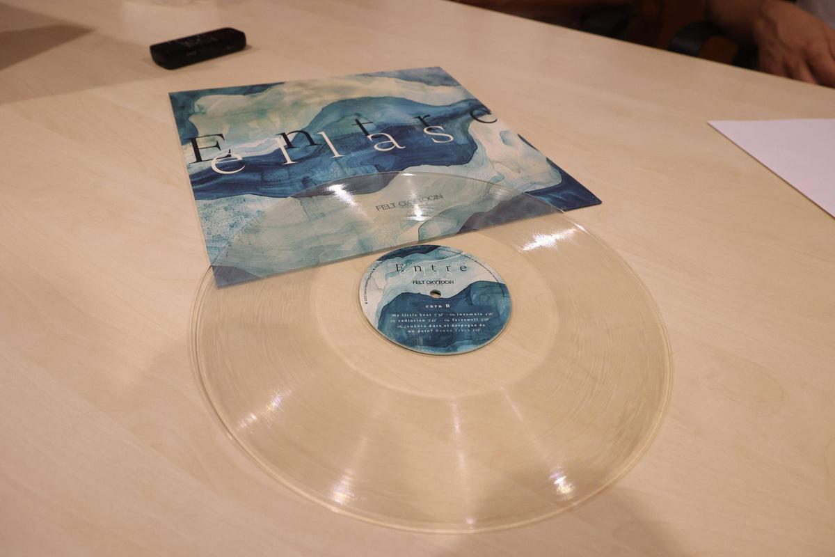 El vinilo de 'Entre ellas'.
