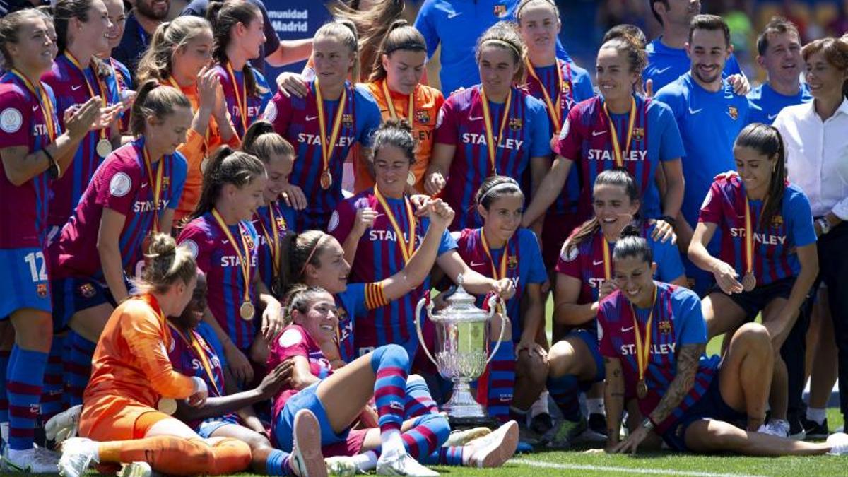 Las mejores imágenes del triunfo del Barça en la Copa de la Reina