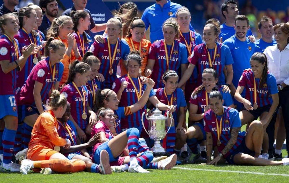 Las mejores imágenes del triunfo del Barça en la Copa de la Reina Las mejores imágenes del triunfo del Barça en la Copa de la Reina