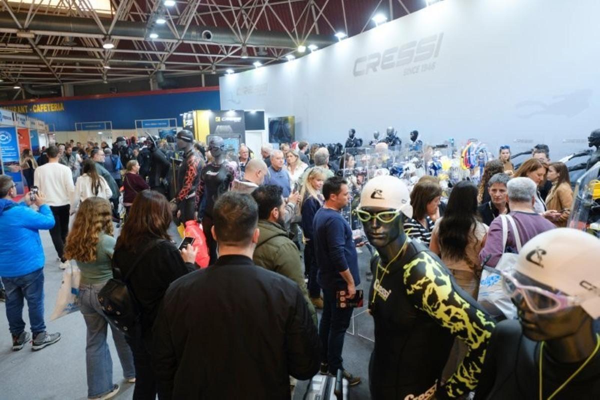 La 25 edición de la feria de buceo Mediterranean Diving Show cierra con más de 140 expositores