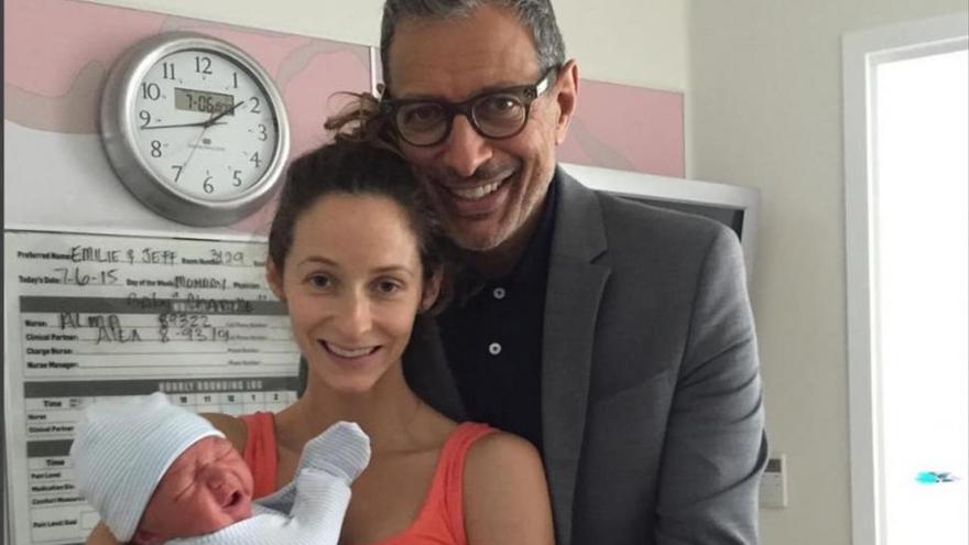 La nueva vida como padre de Jeff Goldblum