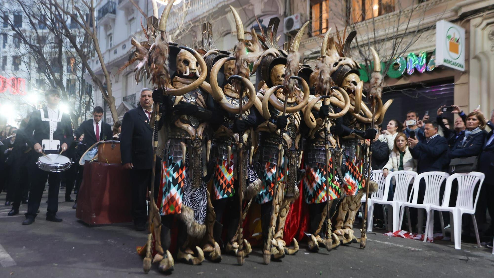 La Gran Parada Mora de la falla Almirante Cadarso, en imágenes