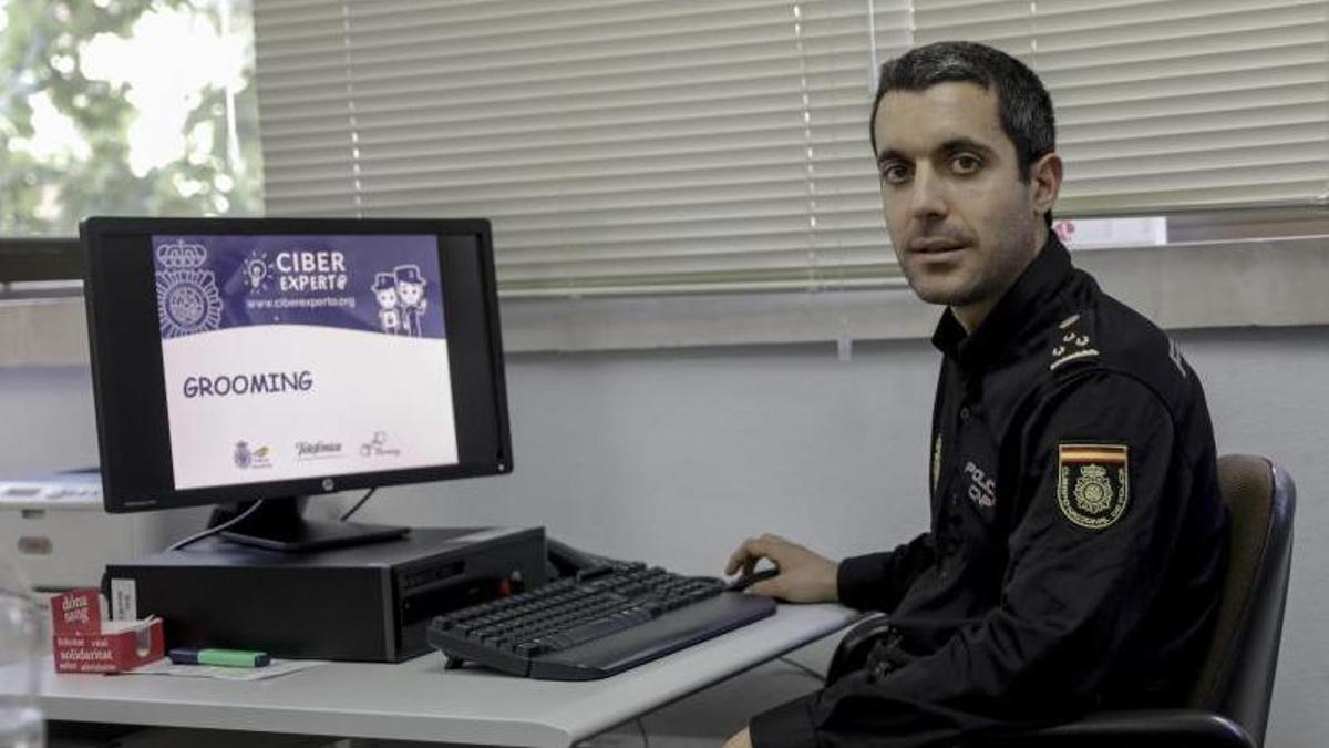 Javier Martín, inspector jefe al mando del Grupo Operativo de Respuesta (GOR) de la Policía Nacional.